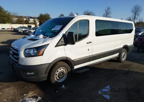 2020 Ford Transit-350 Passenger Van Xl z USA, uszkodzony, nr VIN 1FBAX2Y85LKB01361